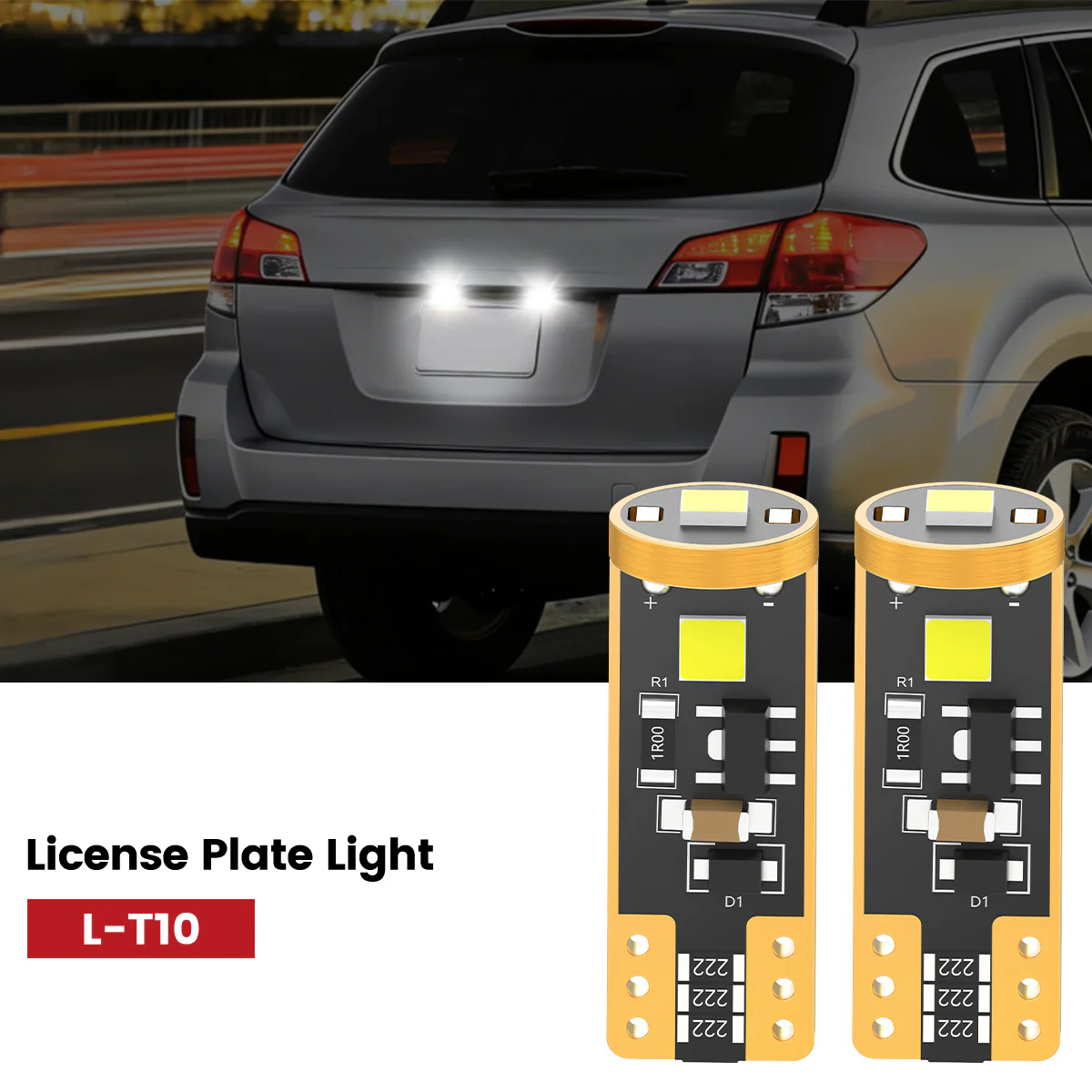 Fit for 2010-2014 Subaru Outback The Brightest LED Bulbs Upgrade - Image 39