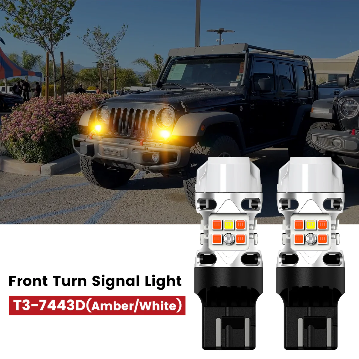 Fit for 2010-2017 Jeep Wrangler The Brightest LED Bulbs Upgrade - Image 20
