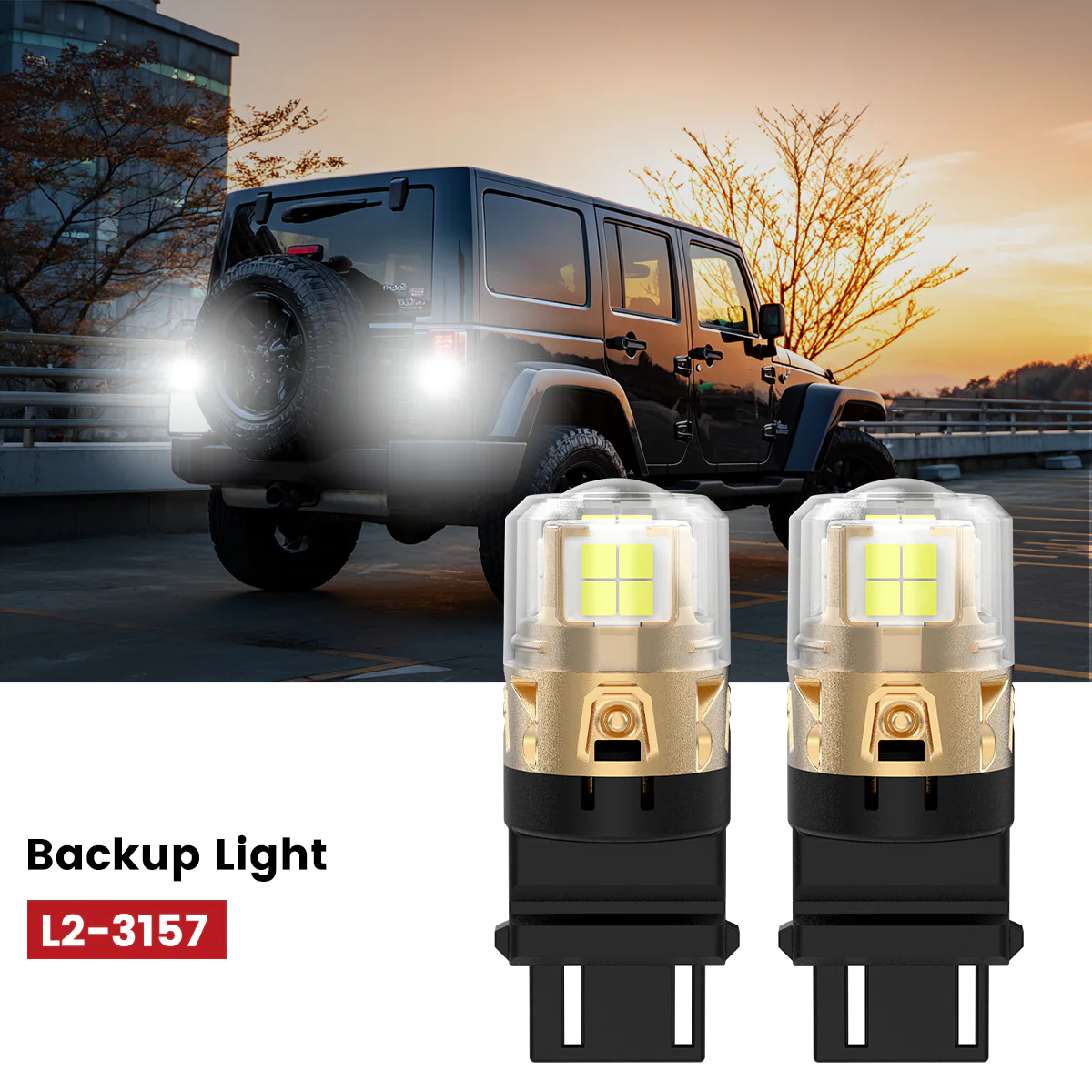 Fit for 2010-2017 Jeep Wrangler The Brightest LED Bulbs Upgrade - Image 30
