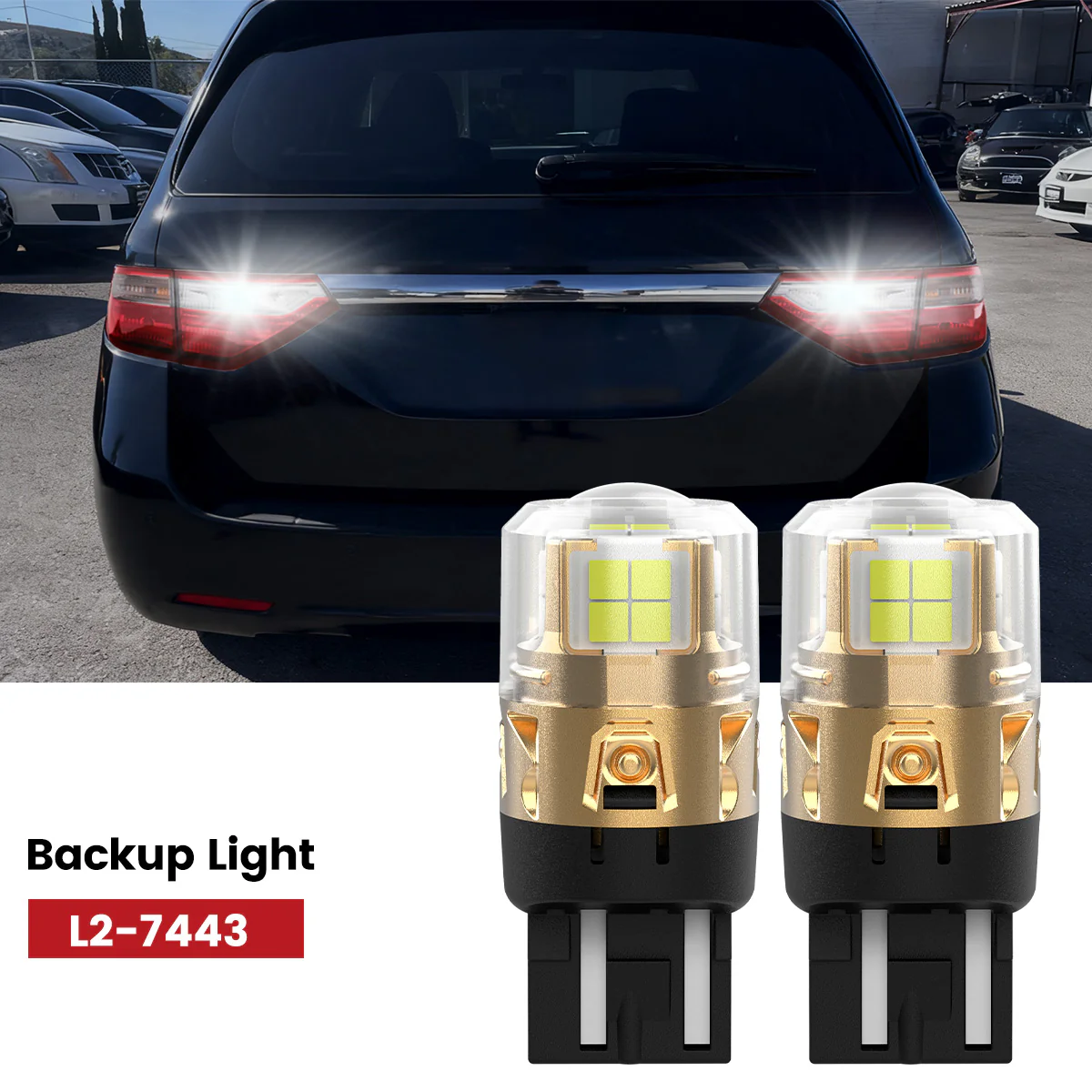 Fit for 2011-2013 Honda Odyssey The Brightest LED Bulbs Upgrade | Tested and Verified - Image 35