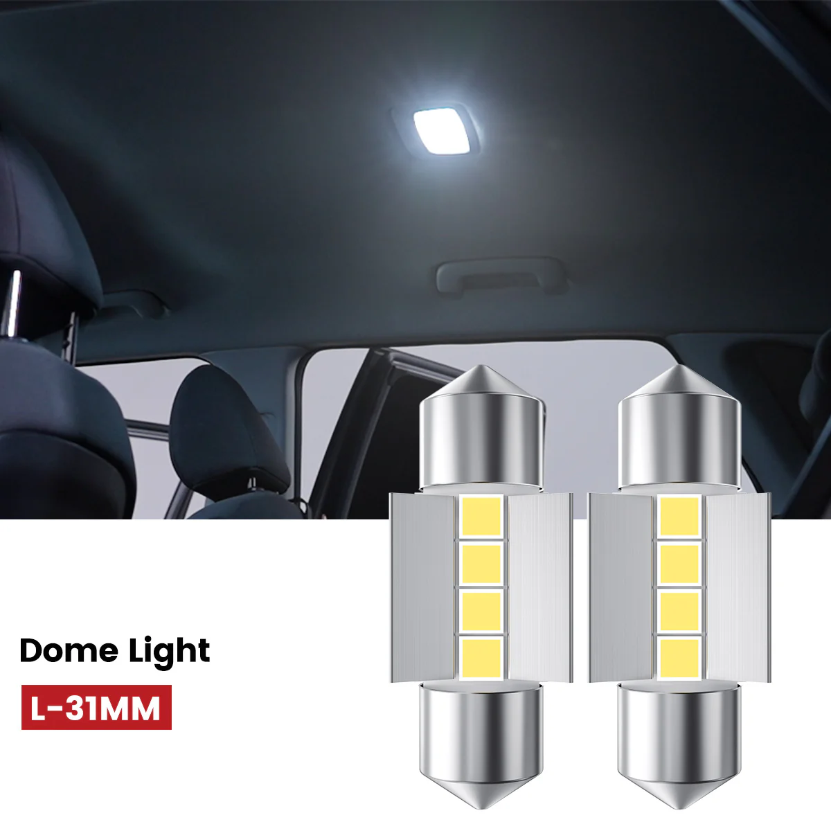 Fit for 2011-2013 Hyundai Elantra The Brightest LED Bulbs Upgrade - Image 67
