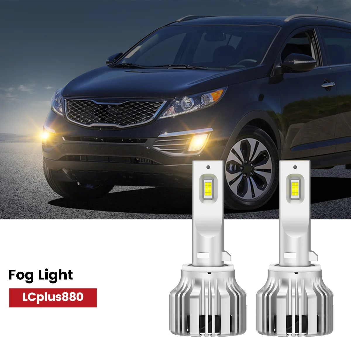 Fit for 2011-2013 Kia Sportage The Brightest LED Bulbs Upgrade - Image 17