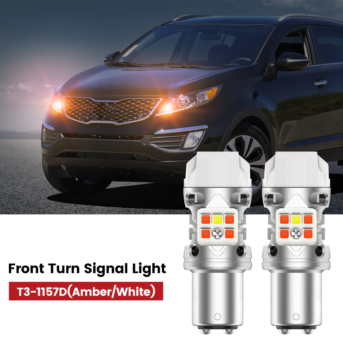 Fit for 2011-2013 Kia Sportage The Brightest LED Bulbs Upgrade - Image 21
