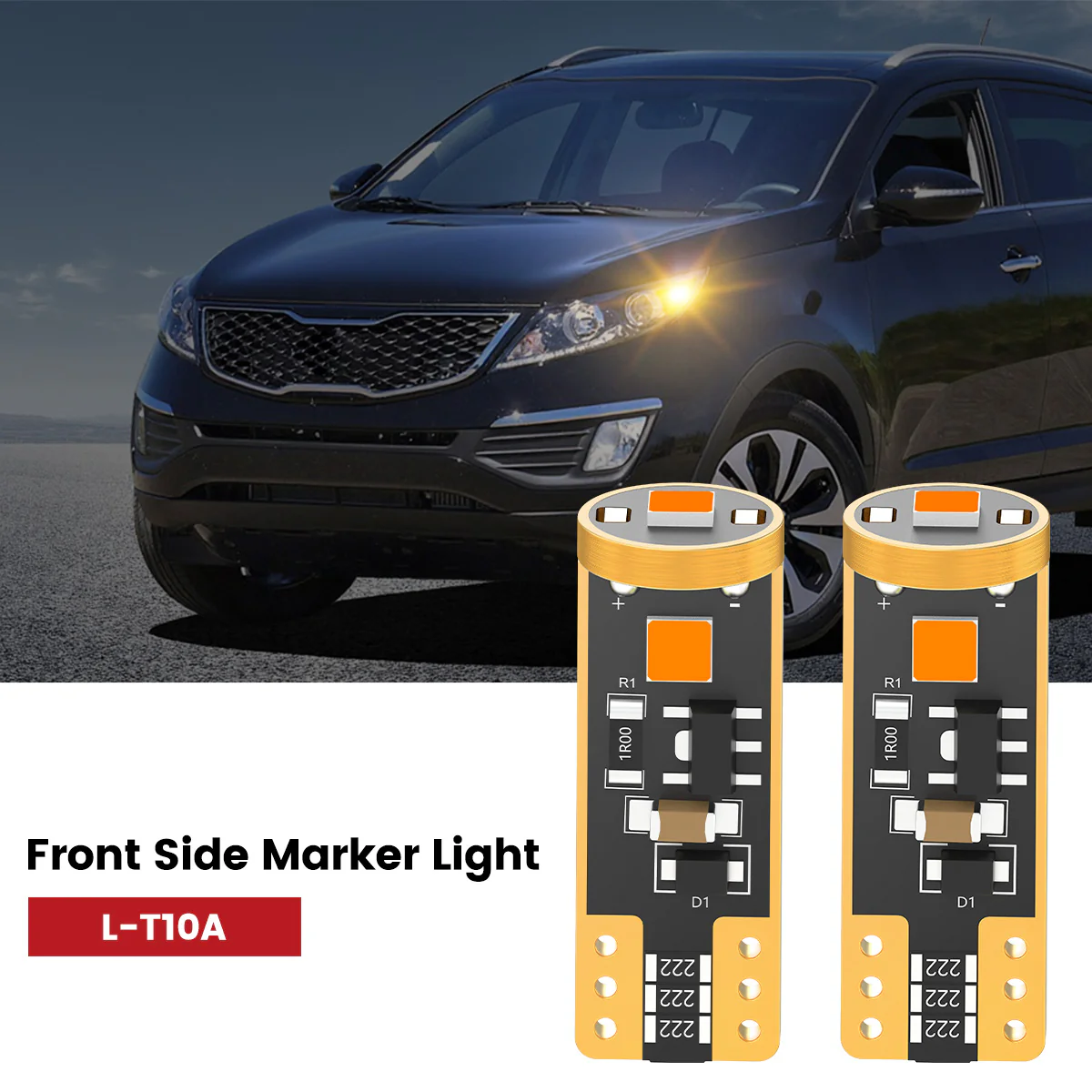Fit for 2011-2013 Kia Sportage The Brightest LED Bulbs Upgrade - Image 37