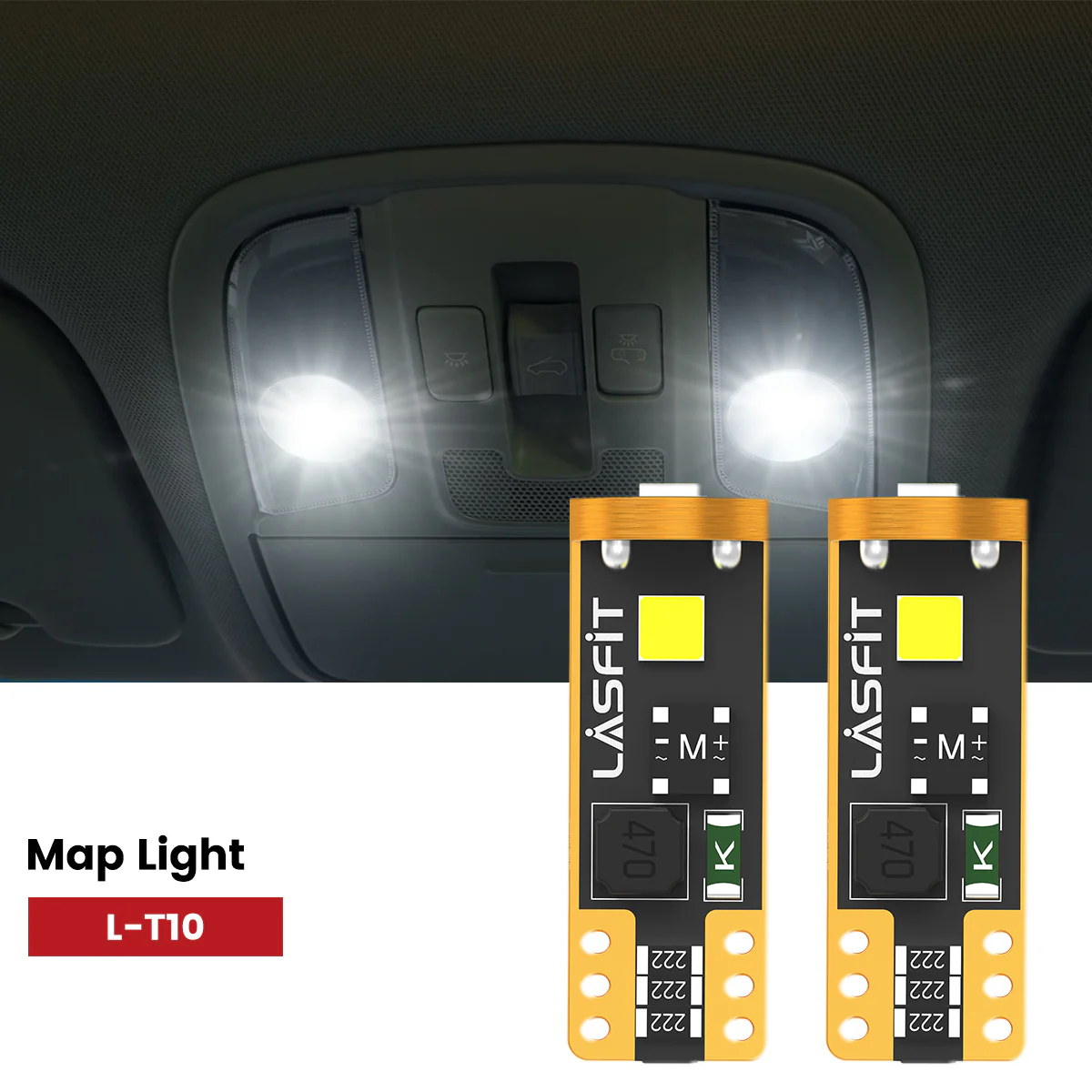 Fit for 2011-2013 Kia Sportage The Brightest LED Bulbs Upgrade - Image 53