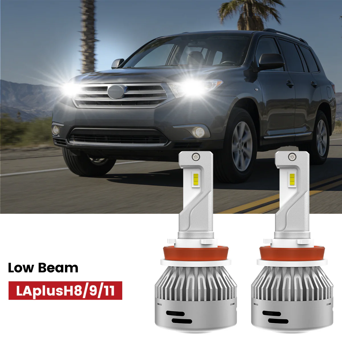 Fit for 2011-2013 Toyota Highlander LED Bulbs Upgrade - Image 11