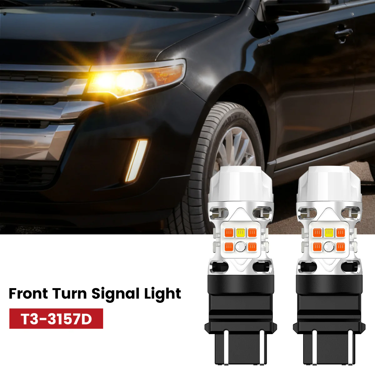 Fit for 2011-2014 Ford Edge The Brightest LED Bulbs Upgrade | Tested and Verified - Image 16