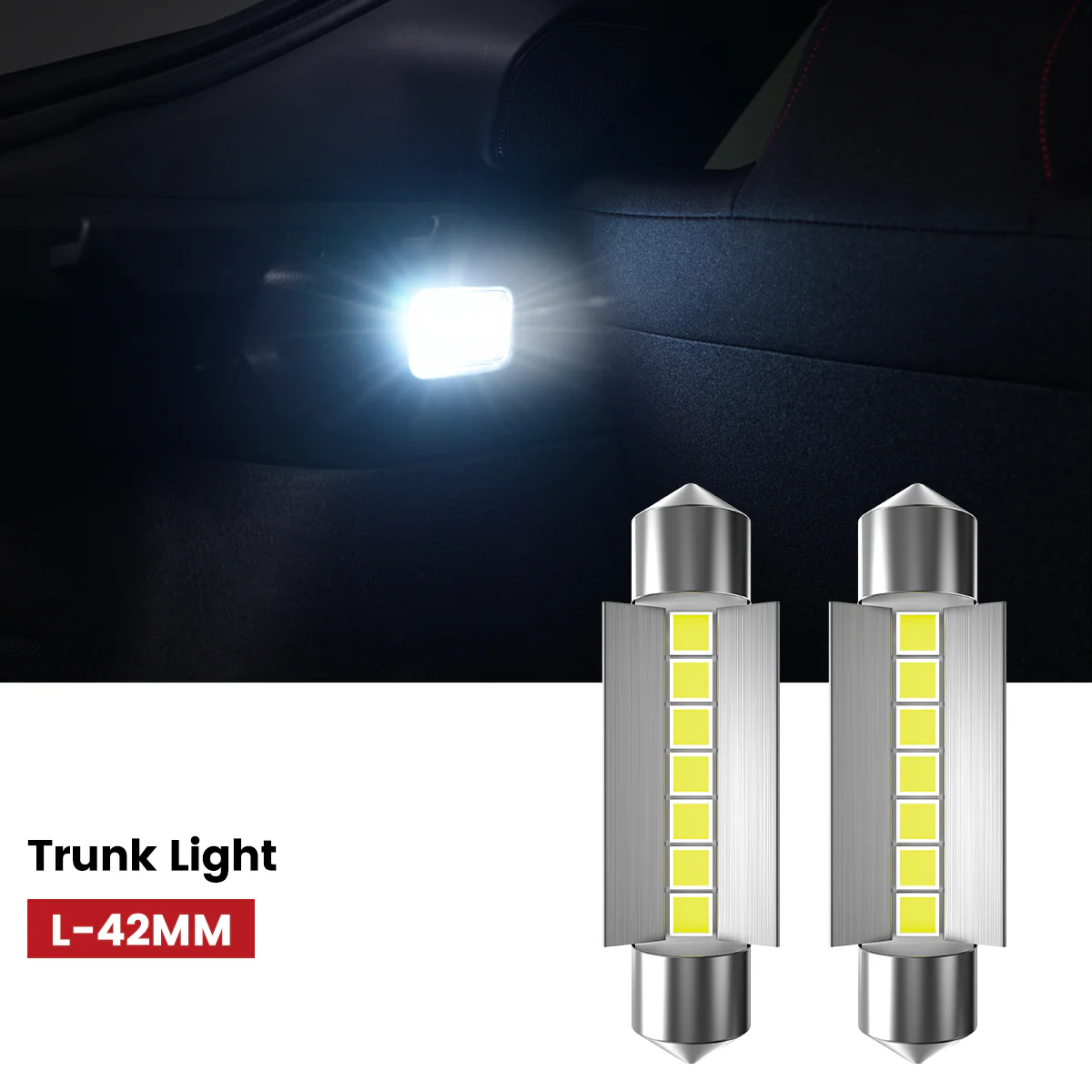 Fit for 2011-2014 Ford Edge The Brightest LED Bulbs Upgrade | Tested and Verified - Image 24