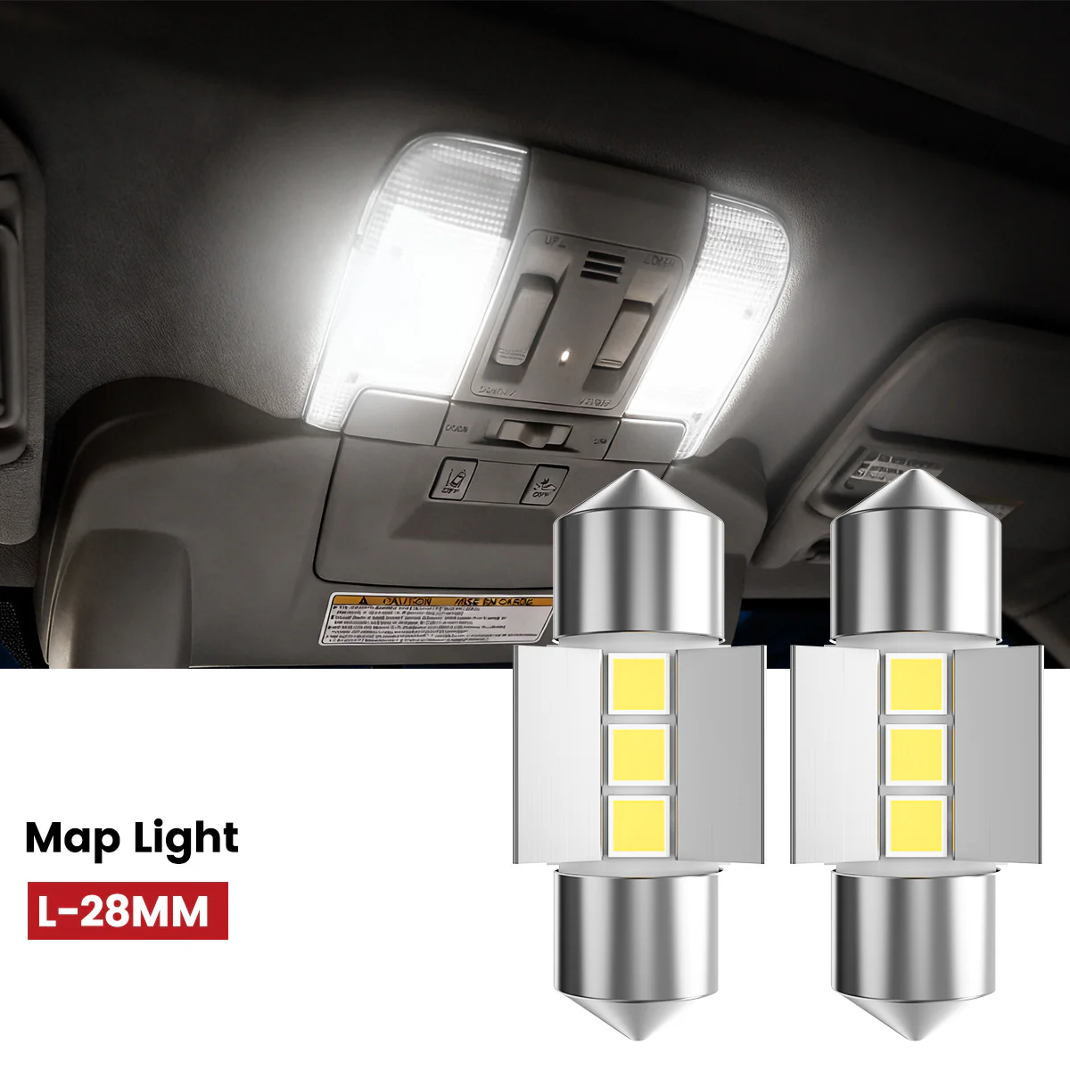 Fit for 2011-2014 Hyundai Sonata The Brightest LED Bulbs Upgrade - Image 68