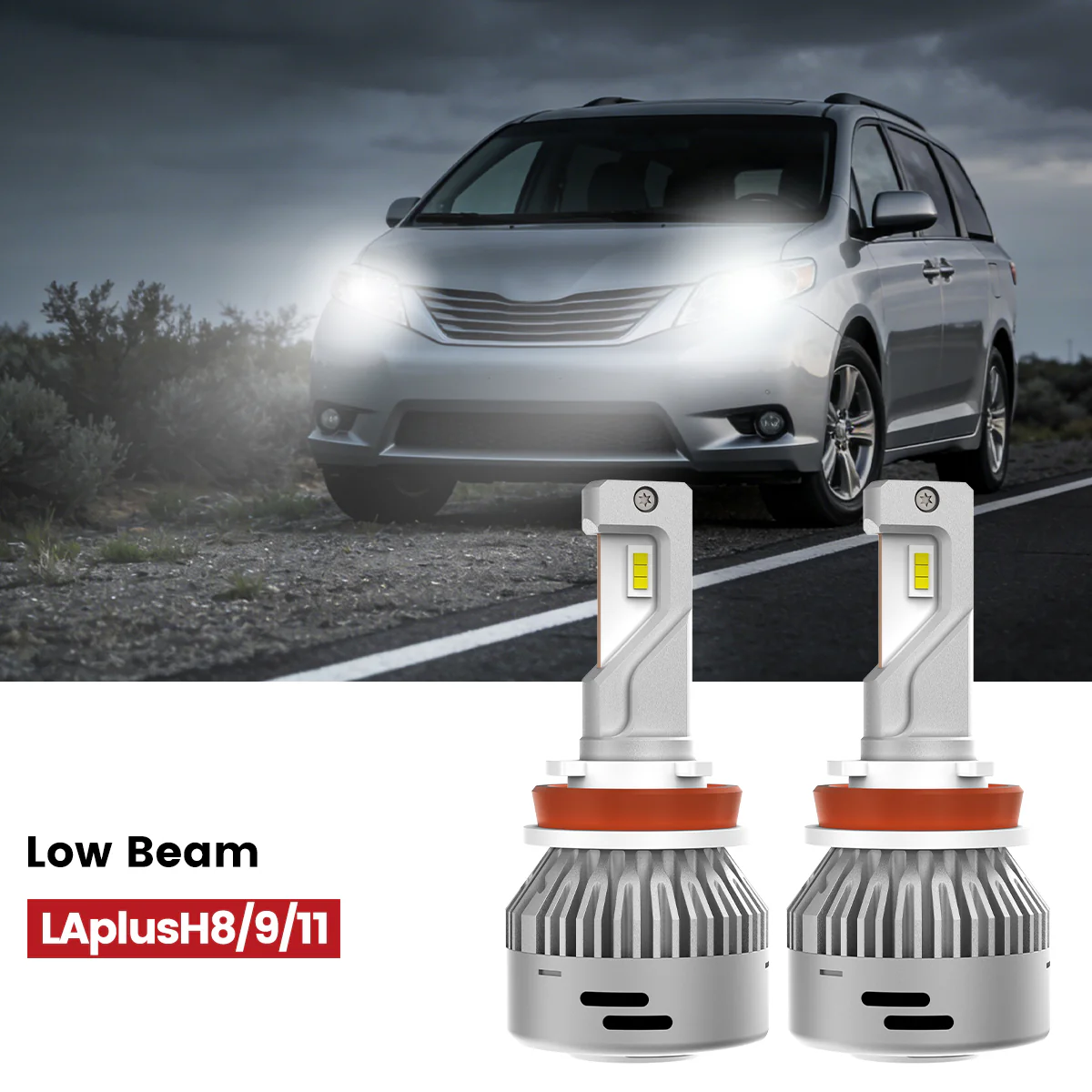 Fit for 2011-2014 Toyota Sienna LED Bulbs H11 9005 Exterior Interior Bulb Plug n Play - Image 28