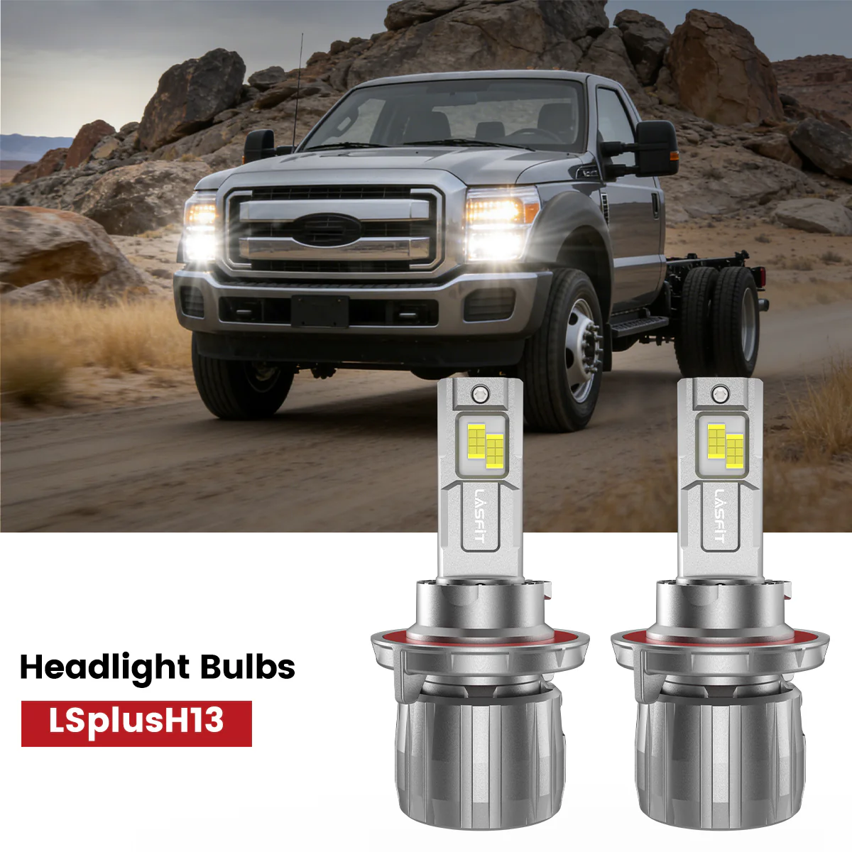 Fit for 2011-2016 Ford Chassis Cab F-350/450/550 The Brightest LED Bulbs Upgrade - Image 8