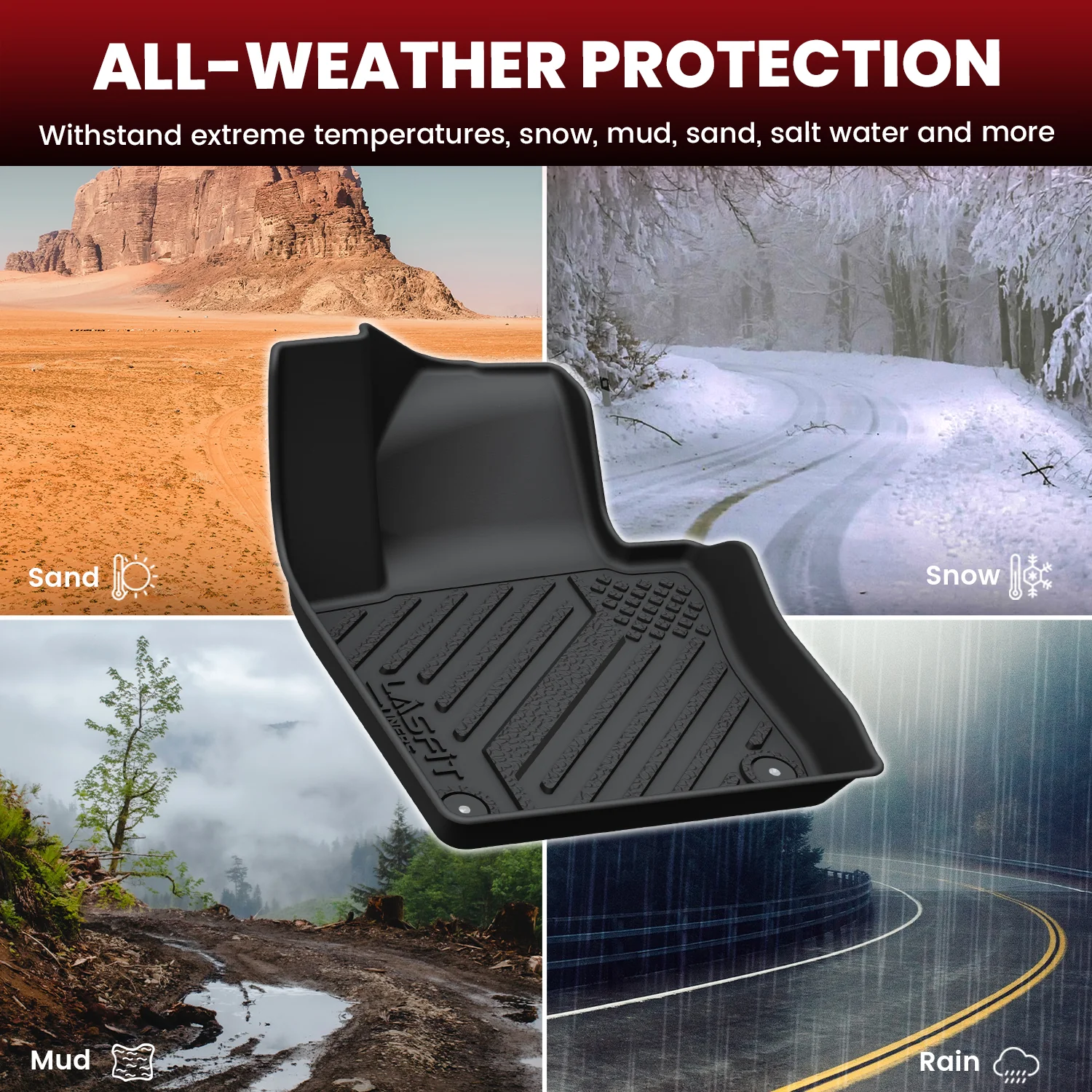 Fit for 2011-2018 Volkswagen Jetta Floor Mats or Cargo Mat, Not Fit Jetta SportWagen - Image 6