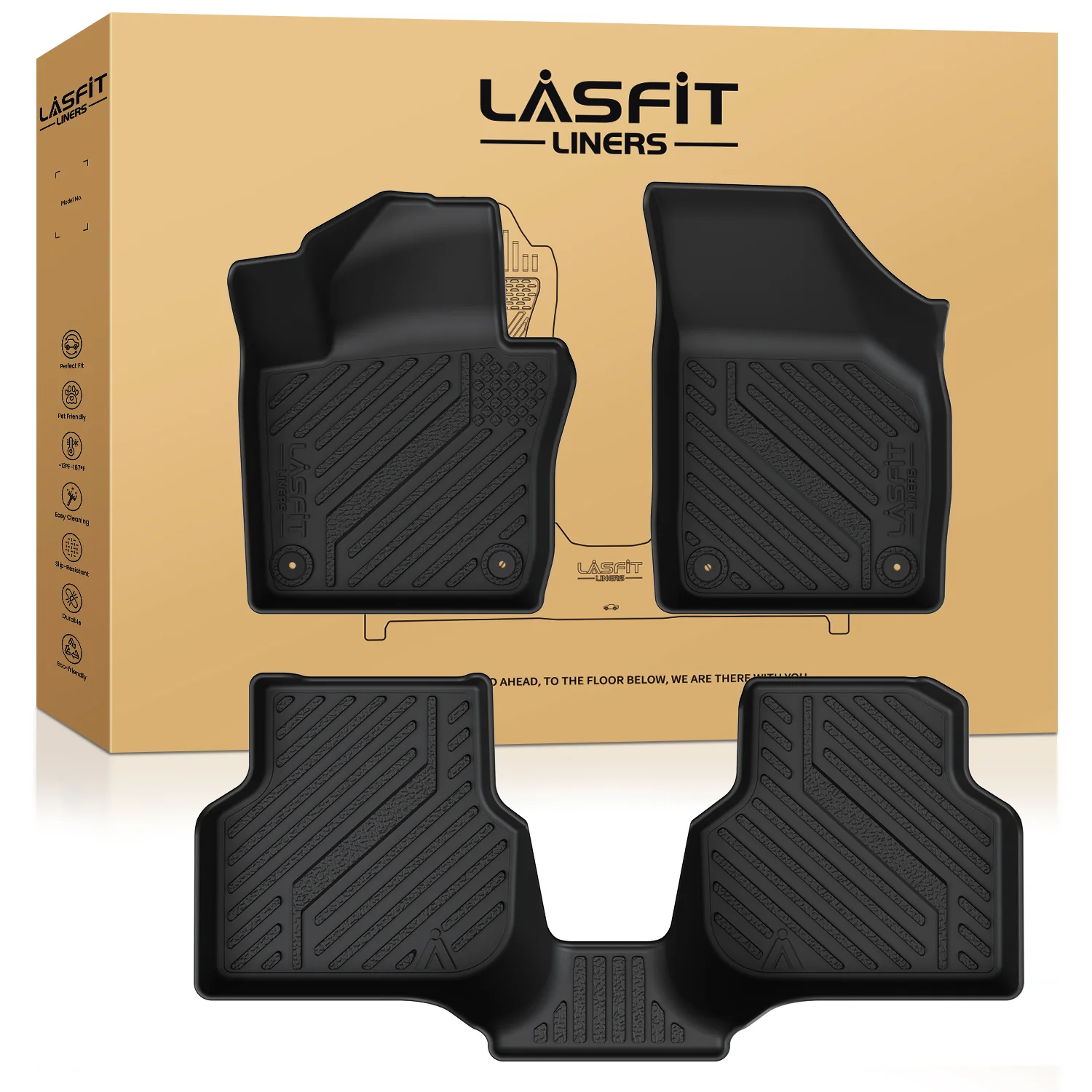 Fit for 2011-2018 Volkswagen Jetta Floor Mats or Cargo Mat, Not Fit Jetta SportWagen - Image 9