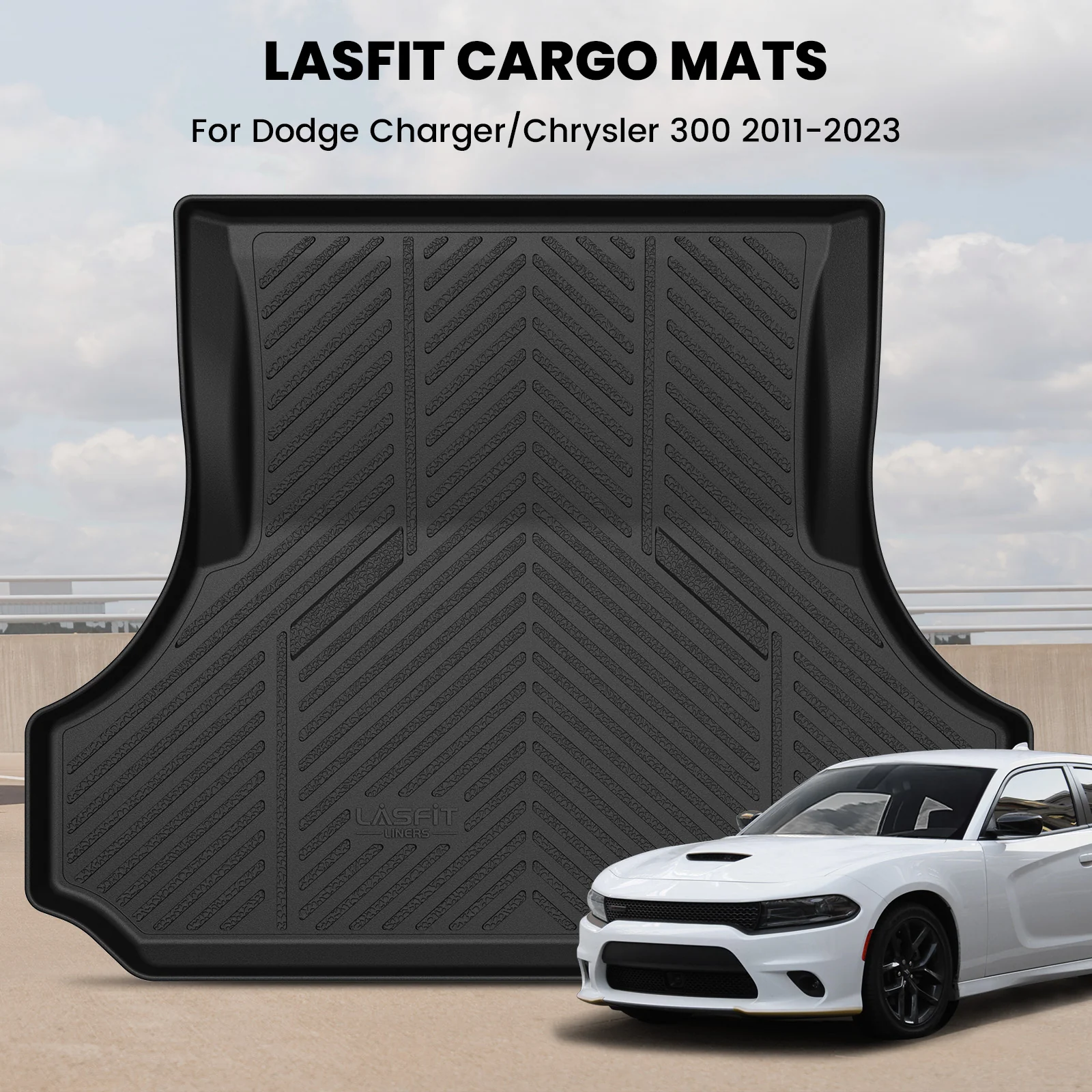 Fit for 2011-2023 Chrysler 300 Floor Mats or Cargo Mat(Cargo Without Subwoofer) - Image 23