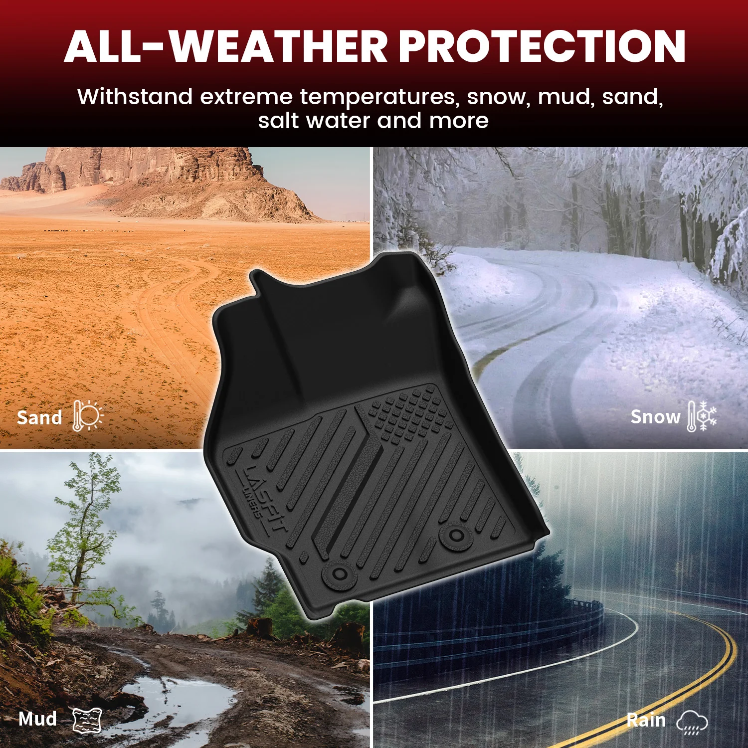 Fit for 2010-2011 Toyota Prius Floor Mats or Cargo Mat - Image 14