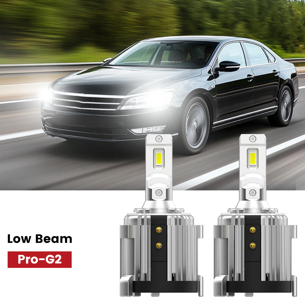 Fit for 2012-2015 Volkswagen Passat Custom H7 LED Bulbs Upgrade | Tested and Verified - Image 16