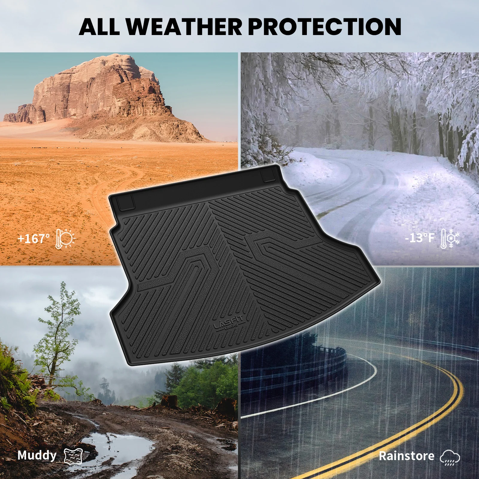 Fit for 2012-2016 Honda CR-V Floor Mats or Cargo Mat or Seatback Mat - Image 14