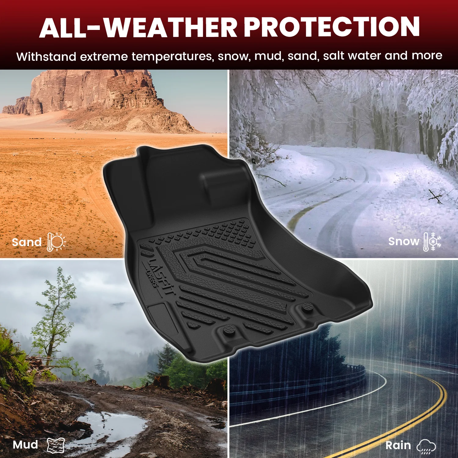 Fit for 2012-2016 Subaru Impreza Floor Mats or Cargo Mat, Not Fit impreza WRX and WRX STI - Image 24