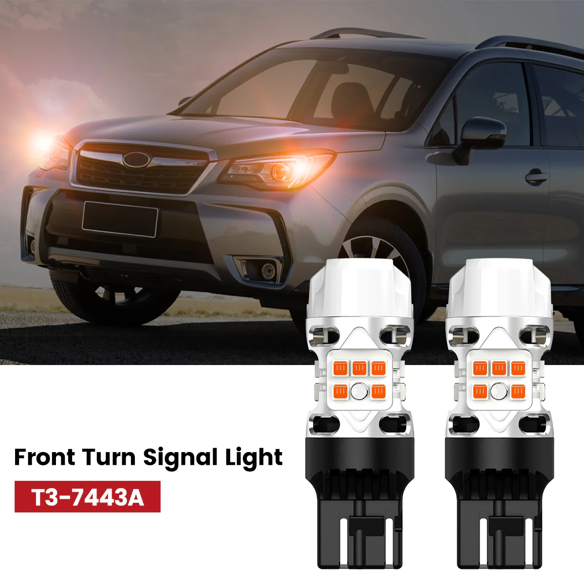 Fit for 2014-2016 Subaru Forester The Brightest LED Bulbs Upgrade - Image 25