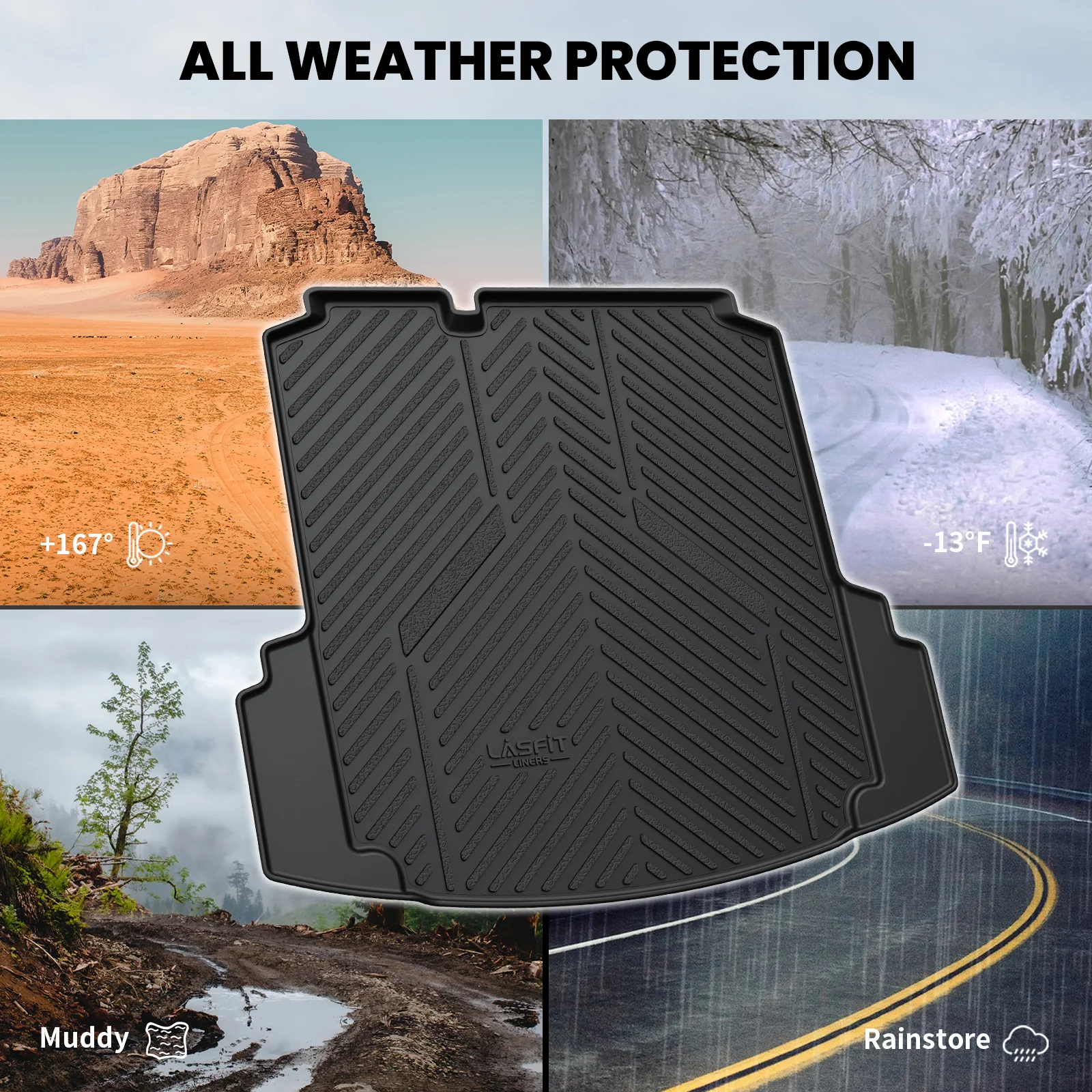 Fit for 2012-2018 Volkswagen Jetta GLI Floor Mats or Cargo Mat - Image 14