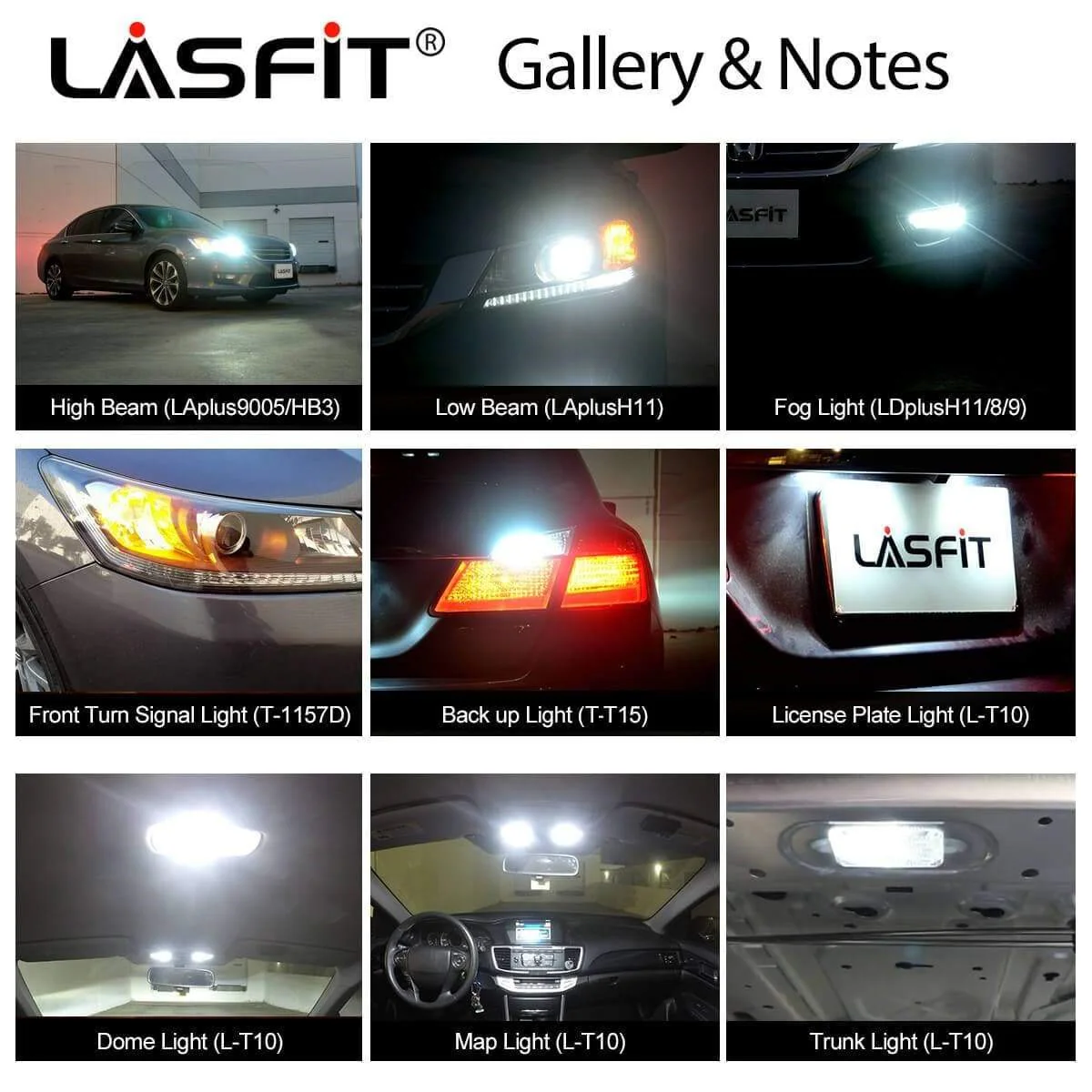 Fit for 2013-2015 Honda Accord LED Bulbs Upgrade | Tested and Verified - Image 4