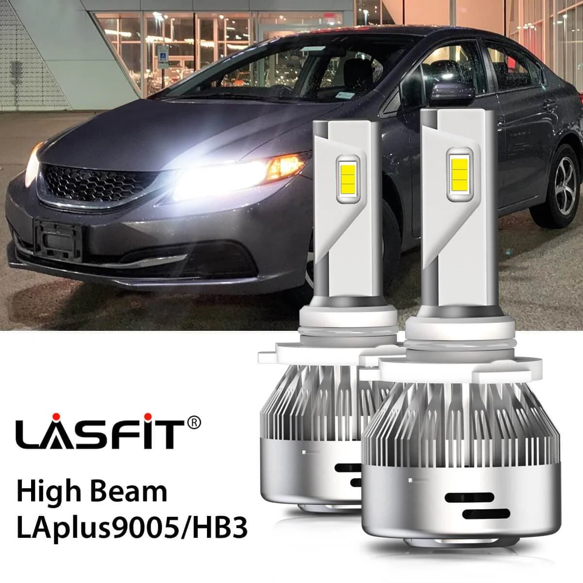 Fit for 2014-2015 Honda Civic LED Headlight Fog Exterior Interior Light Bulbs - Image 11