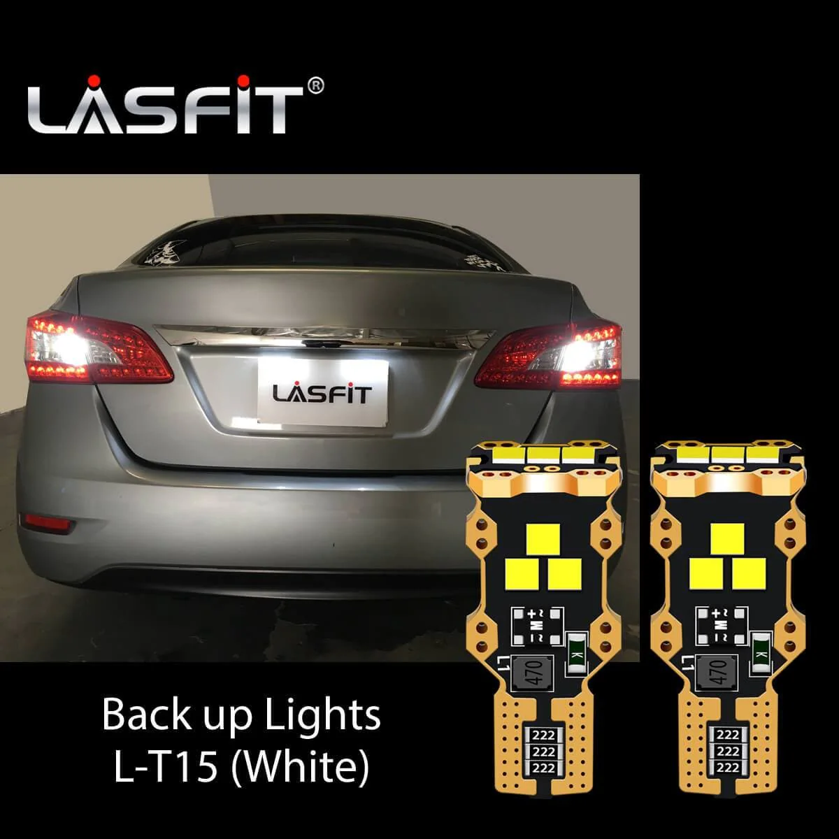 Fit for 2013-2015 Nissan Sentra LED Bulbs H11 Exterior Interior Lights - Image 24