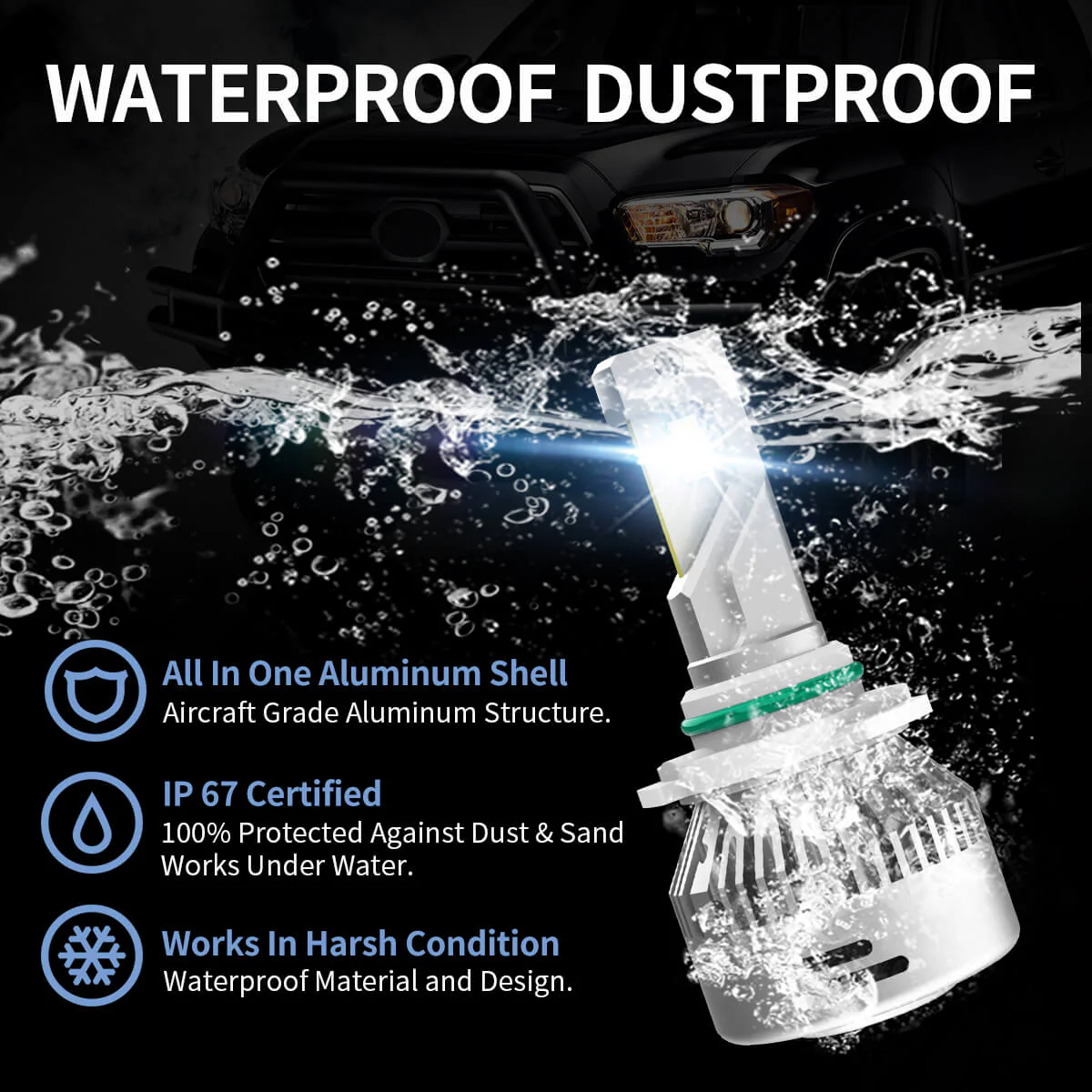 Fit for 2013-2015 Ram 2500 3500 LED Bulbs Upgrade - Image 17