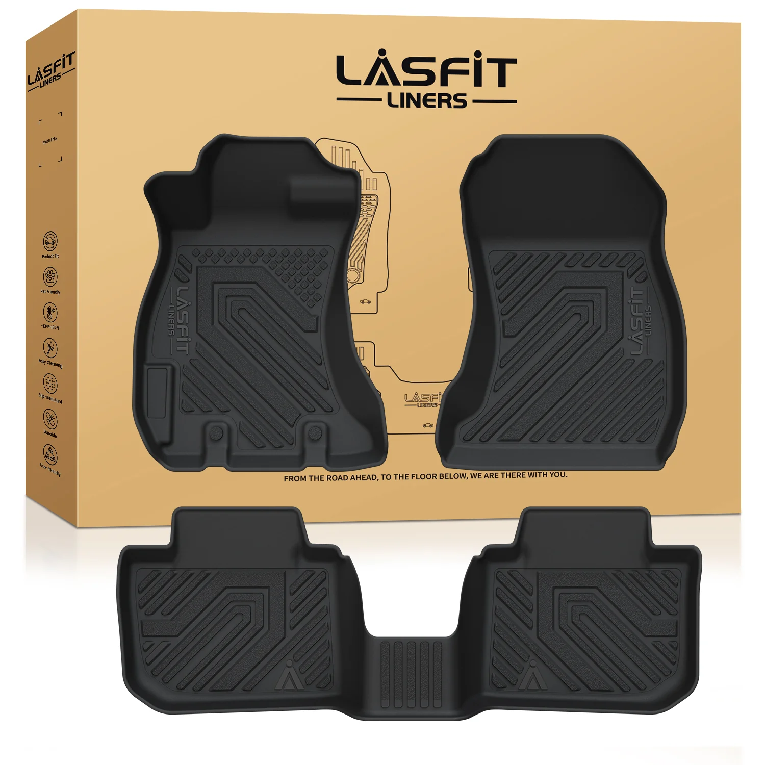 Fit for 2013-2015 Subaru XV Crosstrek Floor Mats or Cargo Mat - Image 8