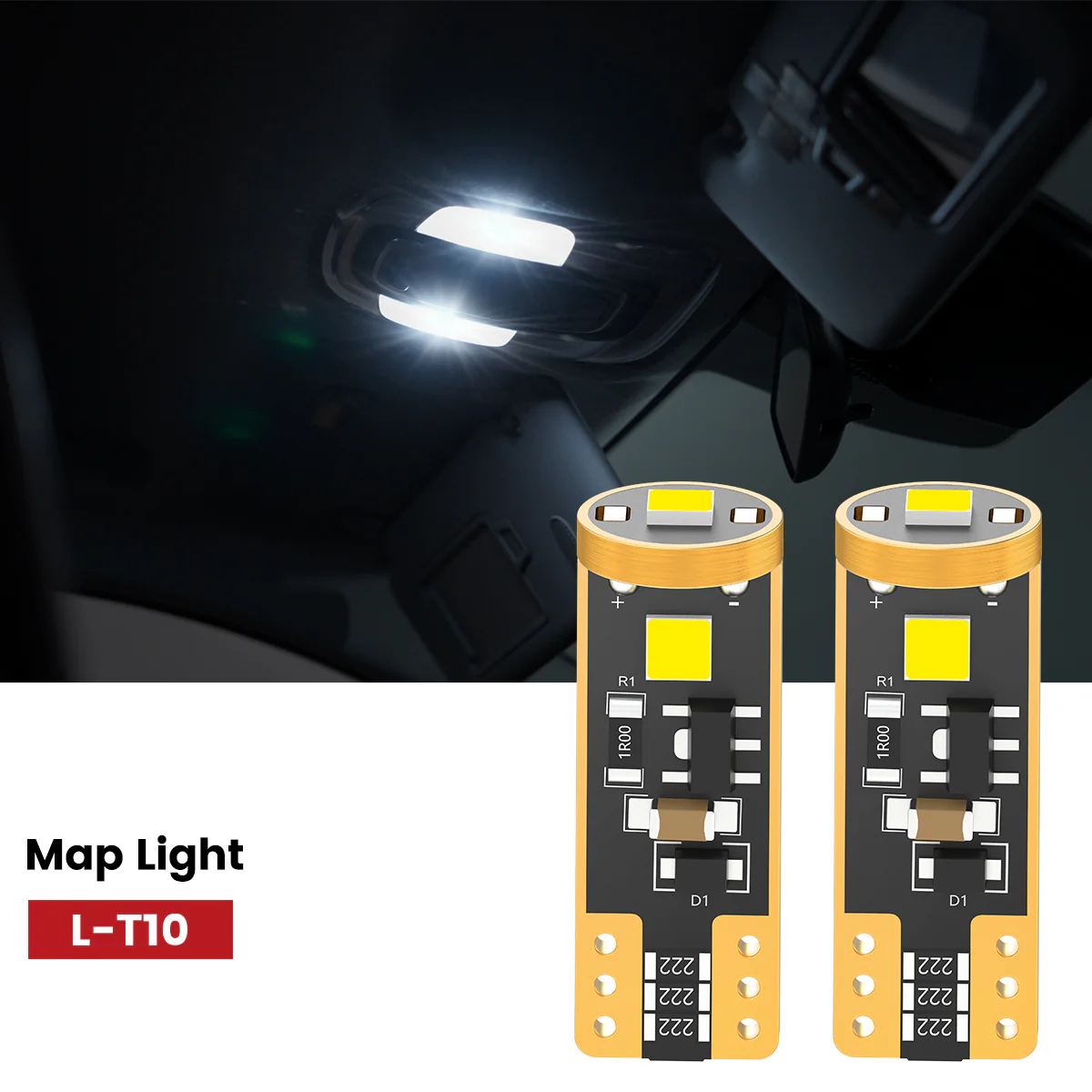Fit for 2013-2016 GMC Acadia The Brightest LED Bulbs Upgrade | Tested and Verified - Image 48