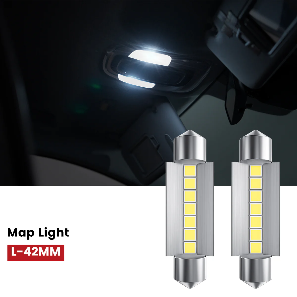 Fit for 2013-2016 Hyundai Santa Fe Sport The Brightest LED Bulbs Upgrade | Tested and Verified - Image 31