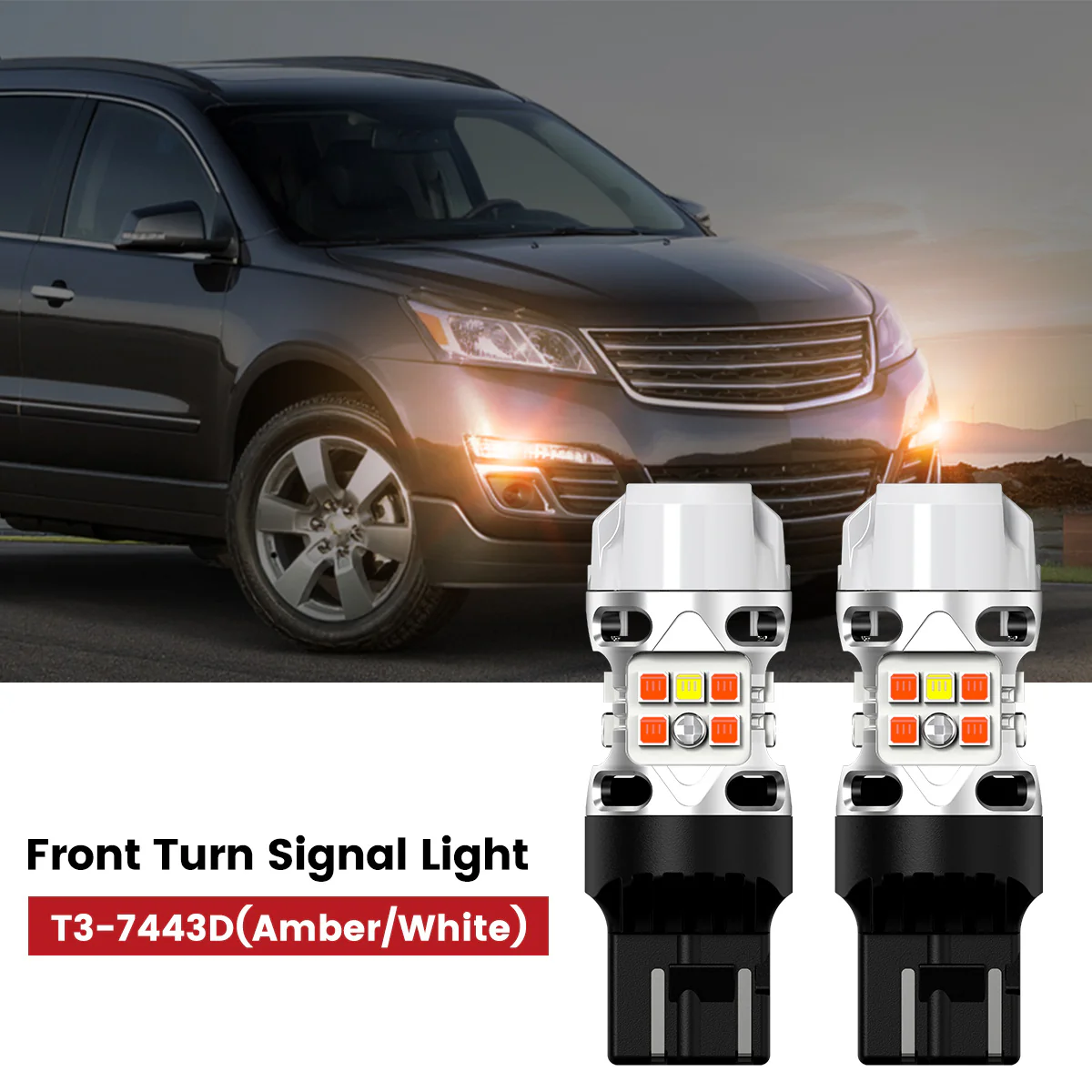 Fit for 2013-2017 Chevrolet Traverse The Brightest LED Bulbs Upgrade - Image 29