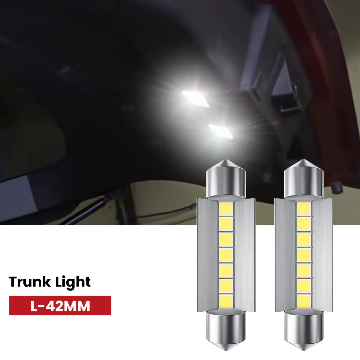Fit for 2013-2017 Chevrolet Traverse The Brightest LED Bulbs Upgrade - Image 37