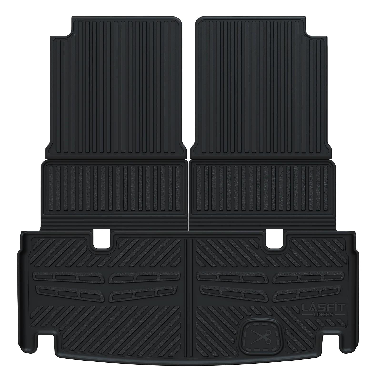 Fit for 2013-2019 Mercedes-Benz GLS Floor Mats or Cargo Mat or Cargo & Seatback Mats - Image 7
