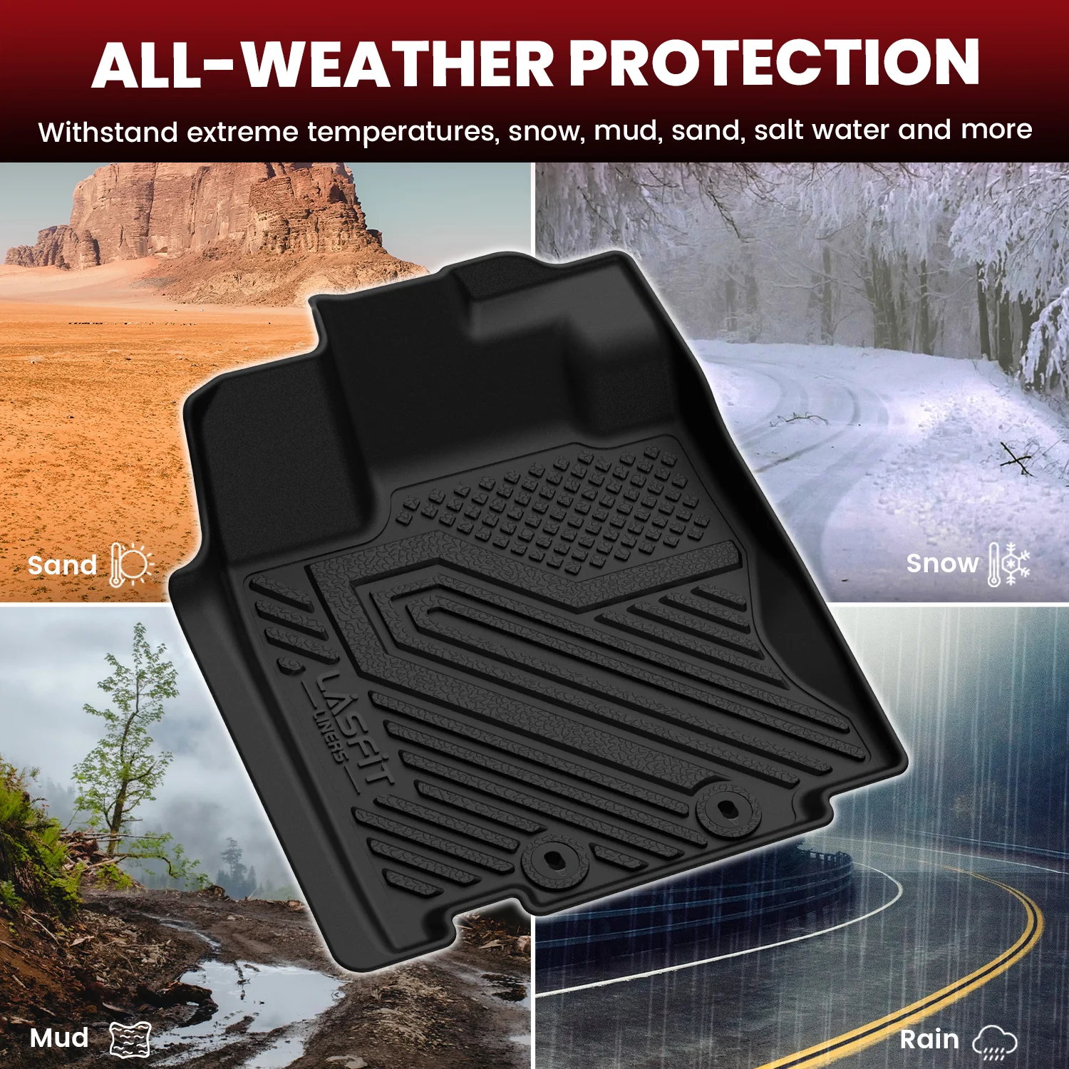 Fit for 2013-2020 Nissan Pathfinder Floor Mats or Cargo Mat & Seatback Mat - Image 6