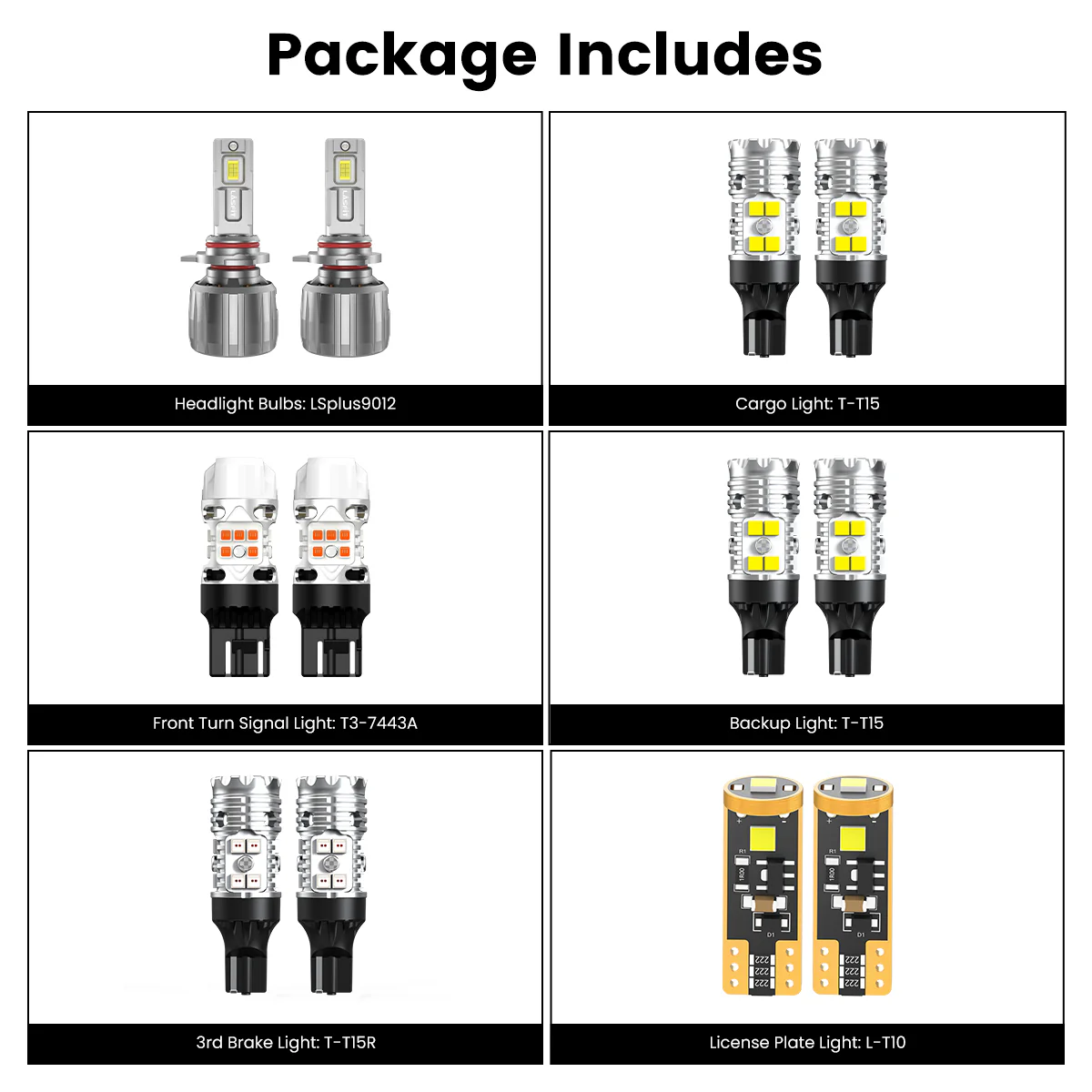 Fit for 2014-2015 GMC Sierra 1500 The Brightest LED Bulbs Upgrade | Tested and Verified - Image 5