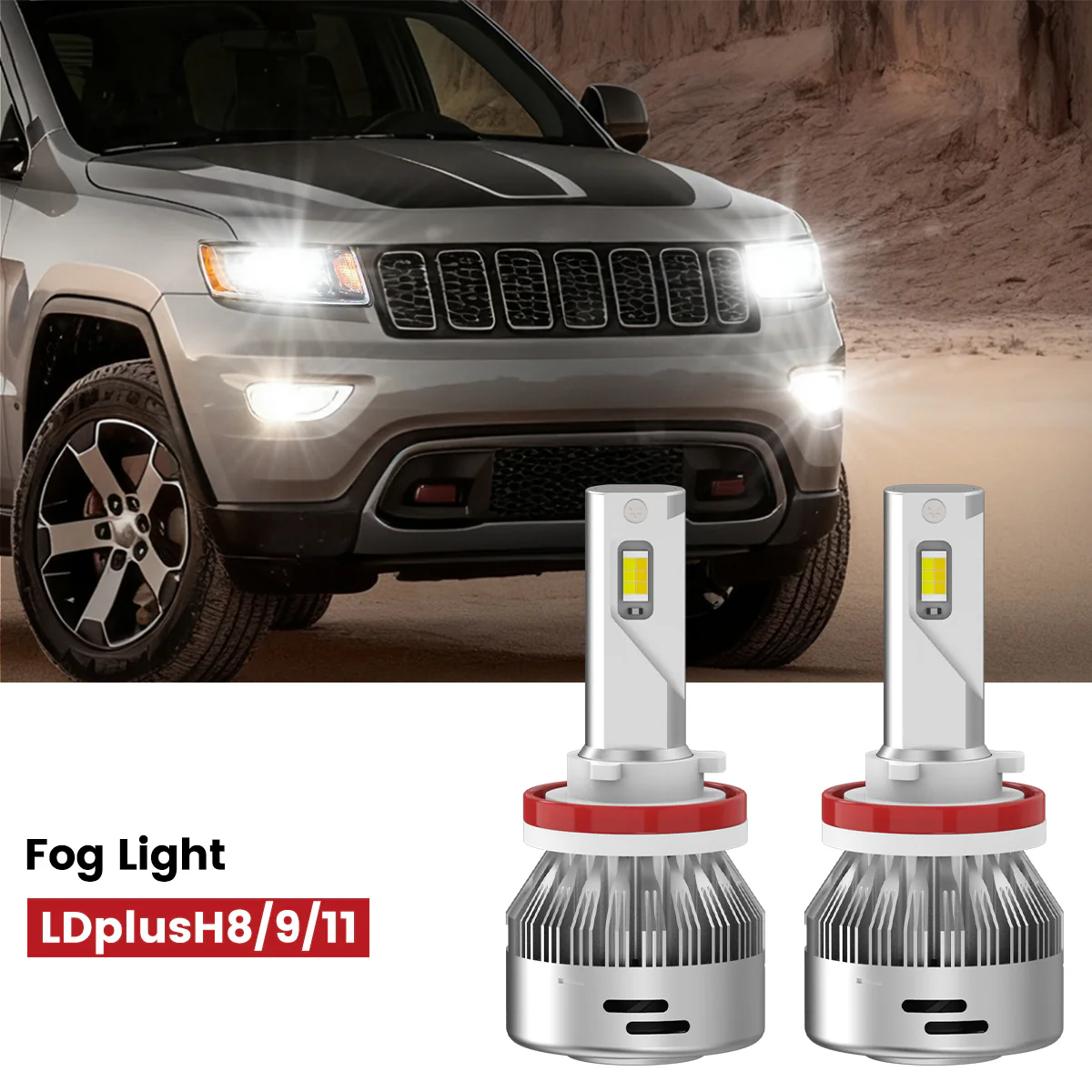 Fit for 2014-2016 Jeep Grand Cherokee LED Bulbs Upgrade | Tested and Verified - Image 18