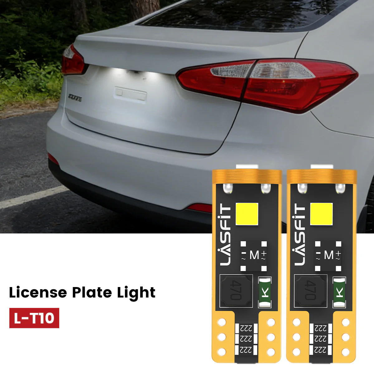 Fit for 2014-2016 Kia Forte The Brightest LED Bulbs Upgrade - Image 43