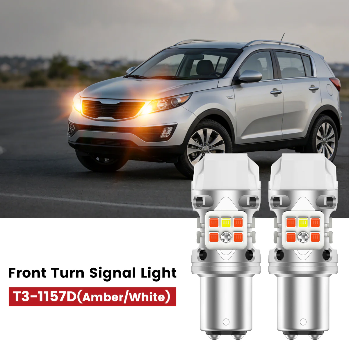 Fit for 2014-2016 Kia Sportage The Brightest LED Bulbs Upgrade - Image 28