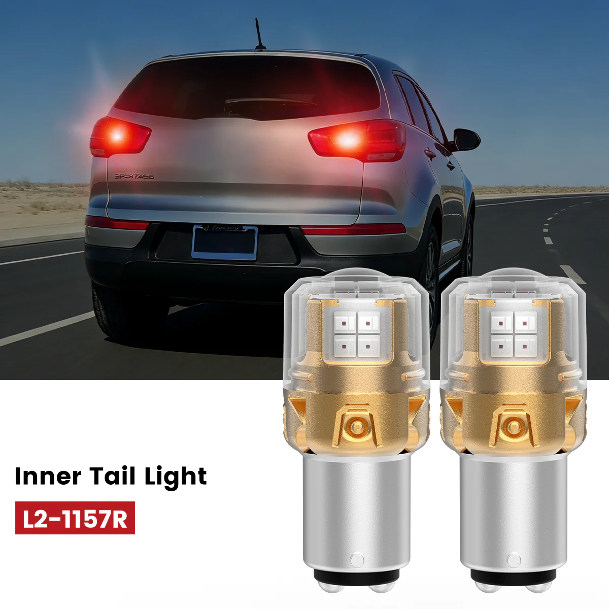 Fit for 2014-2016 Kia Sportage The Brightest LED Bulbs Upgrade - Image 40