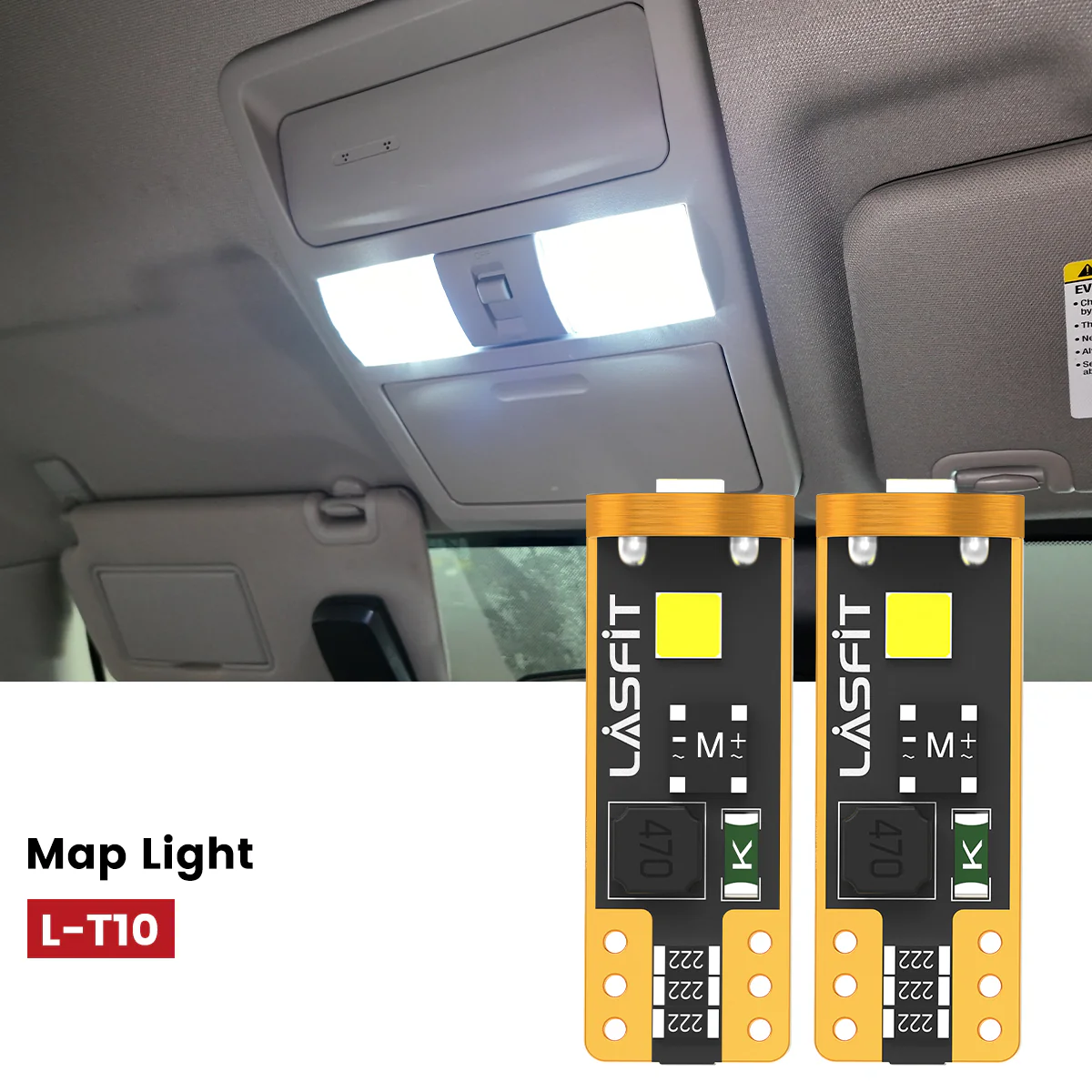 Fit for 2014-2016 Kia Sportage The Brightest LED Bulbs Upgrade - Image 44