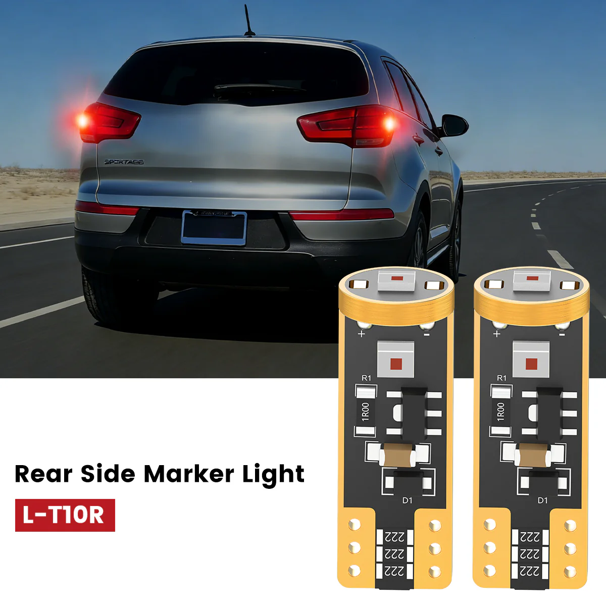 Fit for 2014-2016 Kia Sportage The Brightest LED Bulbs Upgrade - Image 52