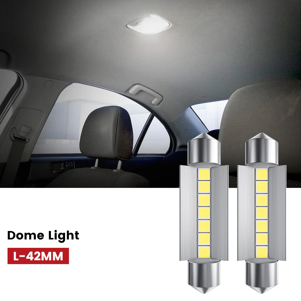 Fit for 2014-2016 Kia Sportage The Brightest LED Bulbs Upgrade - Image 56