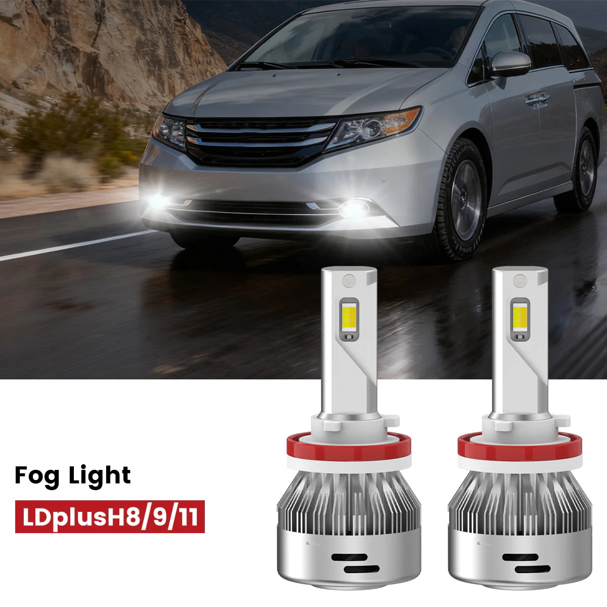 Fit for 2014-2017 Honda Odyssey The Brightest LED Bulbs Upgrade | Tested and Verified - Image 19
