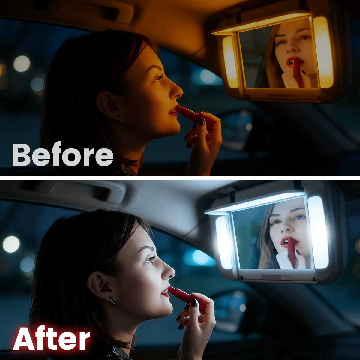 6614F 6614 LED Vanity Mirror Sun Visor Light Bulb, 4 Bulbs - Image 9