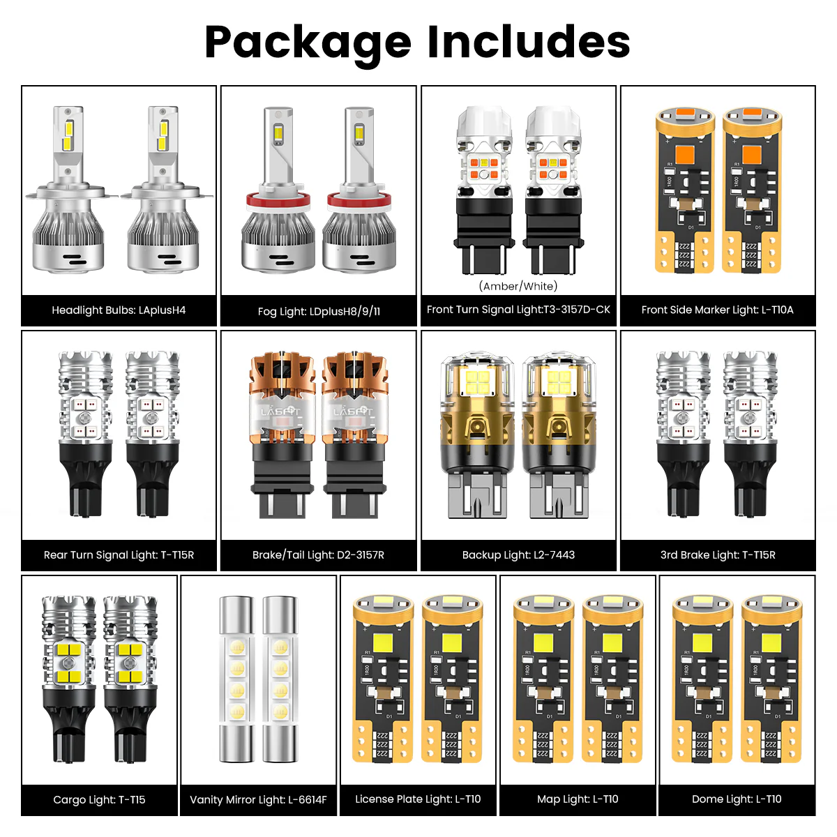 Custom Engineered for 2014-2017 Toyota Tundra LED Bulbs Upgrade - Image 64