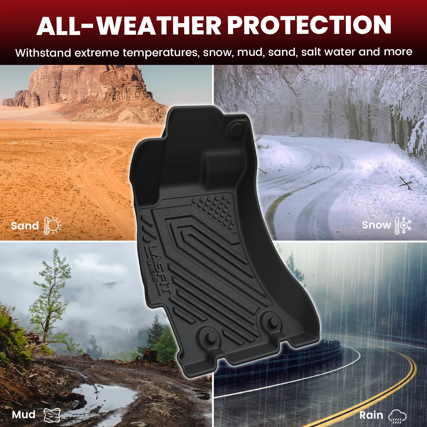 Fit for 2014-2018 Subaru Forester Floor Mats & Cargo Mat - Image 7