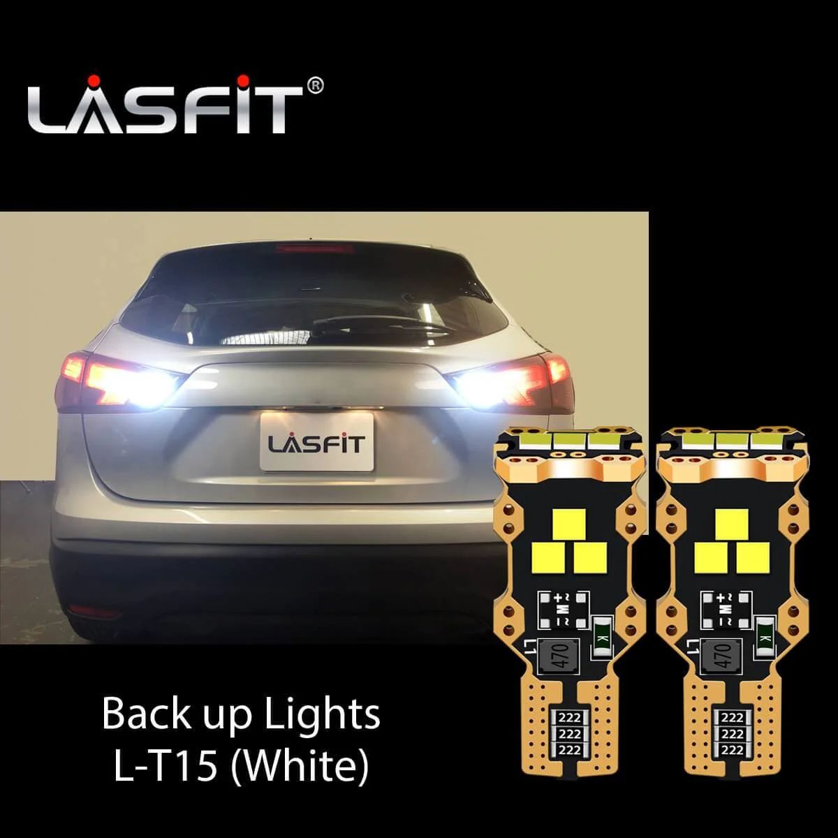 Fit for 2017-2019 Nissan Rogue Sport LED Bulbs H11 Exterior Interior Lights Plug and Play - Image 26