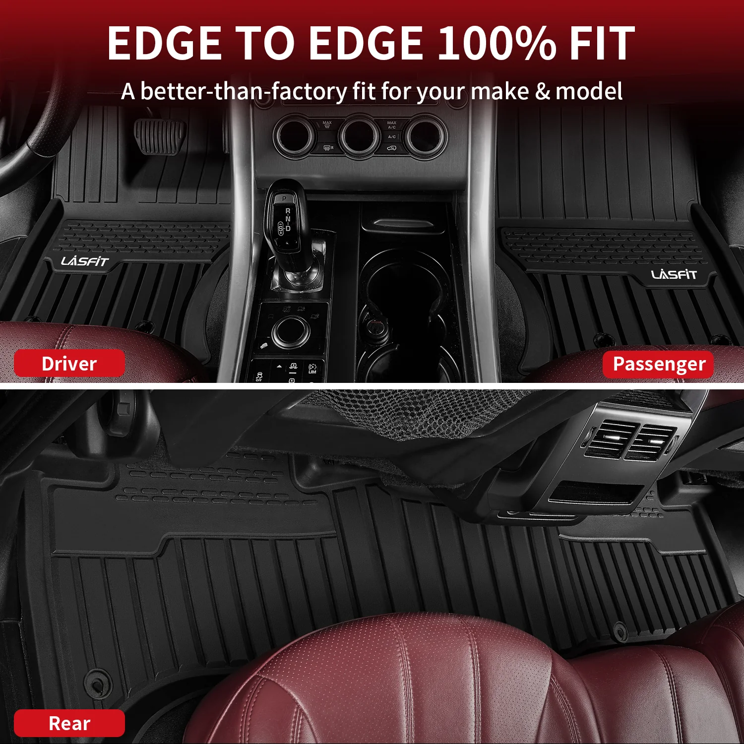 Fit for 2014-2022 Land Rover Range Rover Sport Floor Mats - Image 3