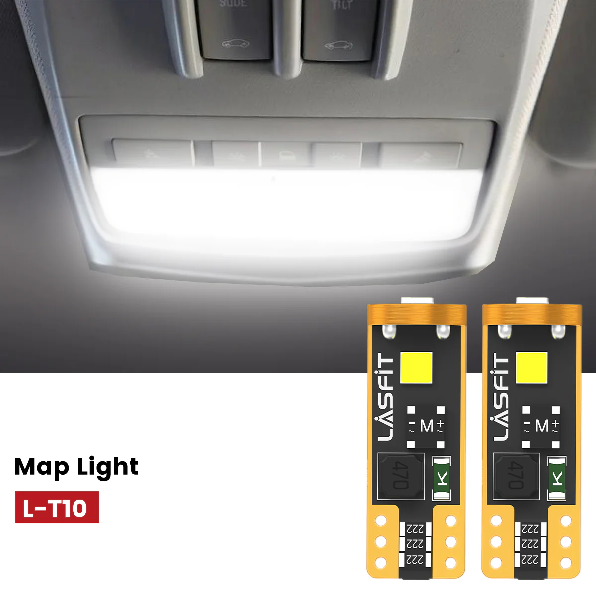 Fit for 2015-2016 Chevrolet Trax The Brightest LED Bulbs Upgrade - Image 53